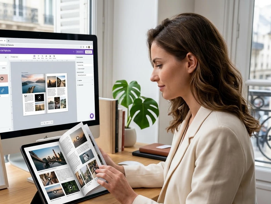 Simple yet sophisticated – the new face of the flipbook!