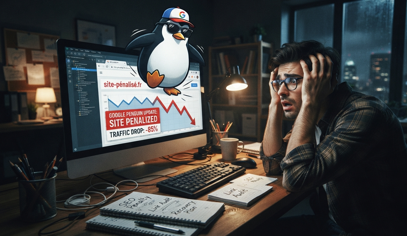 Google Penguin ou la peur du site pénalisé