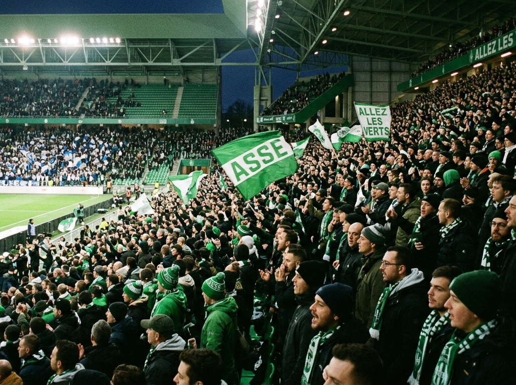 Saint-Étienne Strasbourg du 20/02 au Stade Geoffroy-Guichard