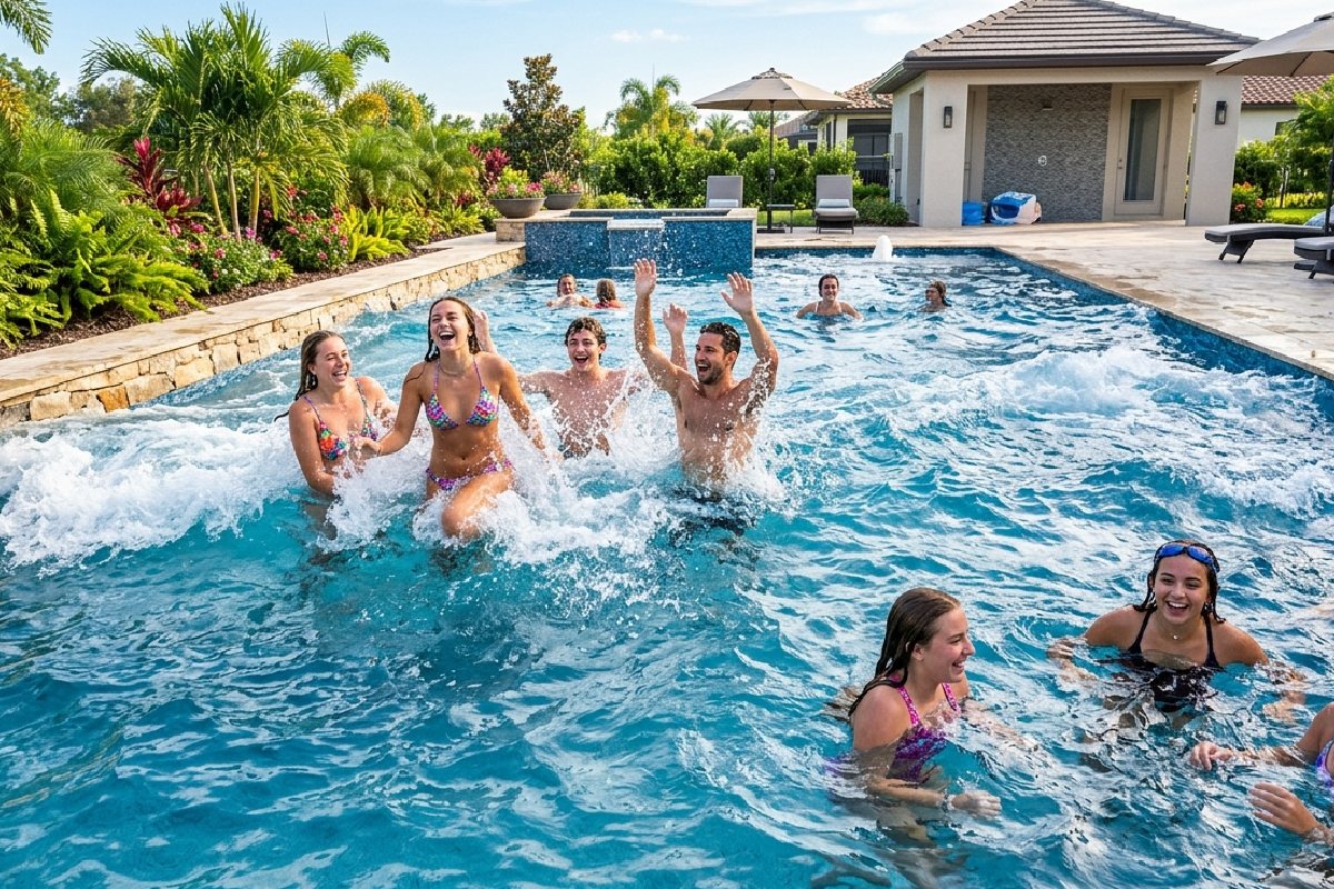 Comment faire des vagues dans sa piscine ?