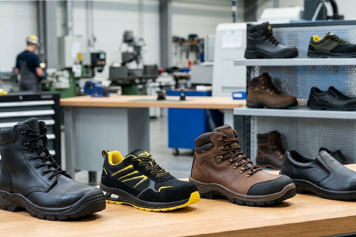 Chaussure de sécurité, quels en sont les principaux types ?
