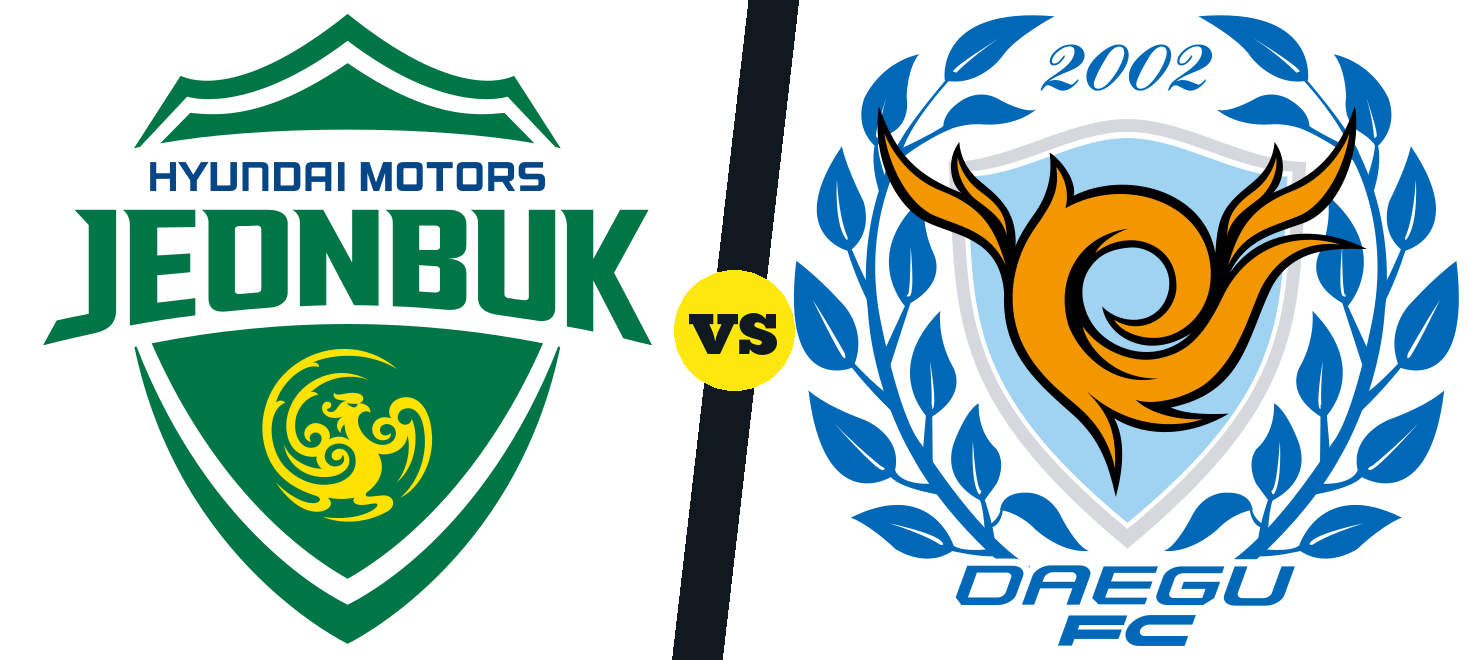Pronostic Jeonbuk Motors Daegu du 25/06 au Jeonju World Cup Stadium